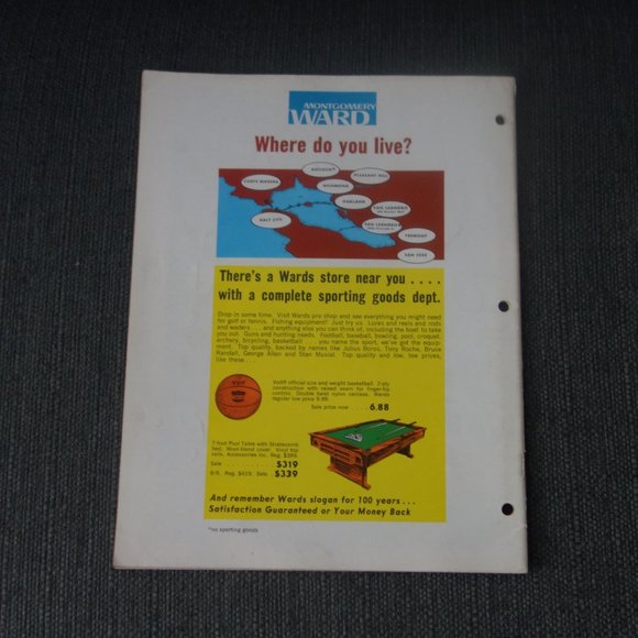 Vintage Official Warriors Quarterly 1971-72 - Picture 2 of 15